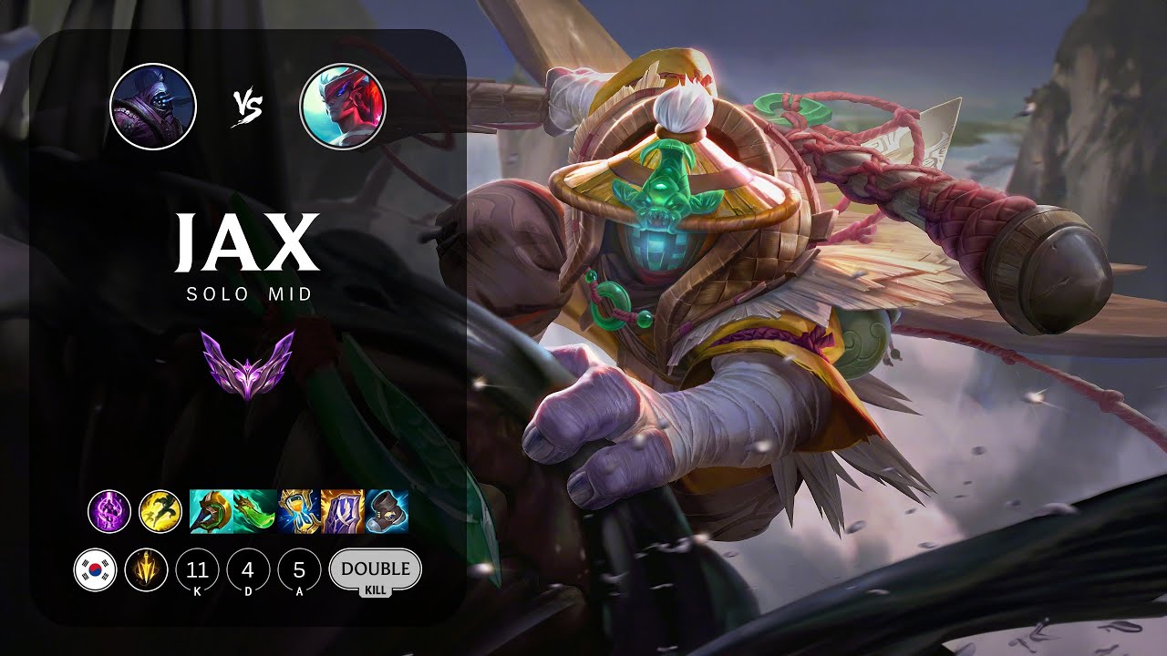 Jax Mid vs Yone - KR Master Patch 13.24