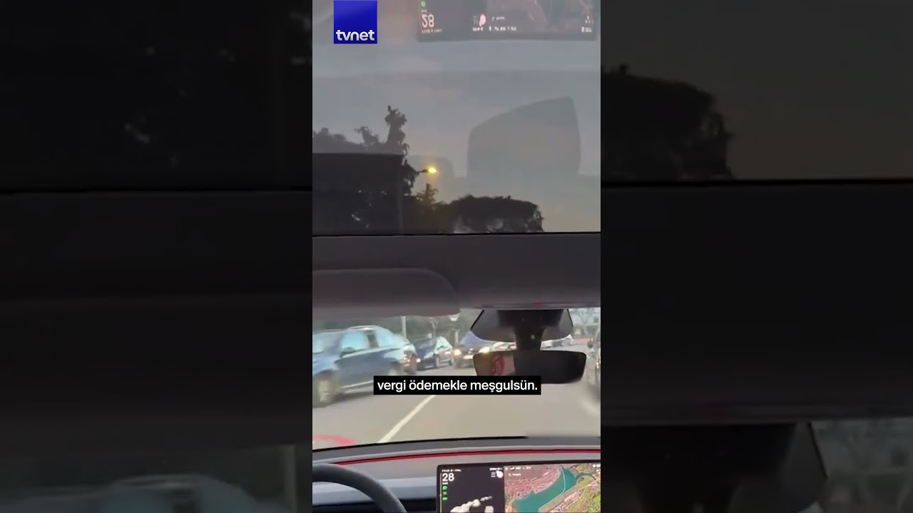 Tesla Yunan s&uuml;r&uuml;c&uuml;ye &ouml;yle cevaplar verdi ki: Ger&ccedil;ek g&uuml;&ccedil; kebaptır #yunan #t&uuml;rk #araba