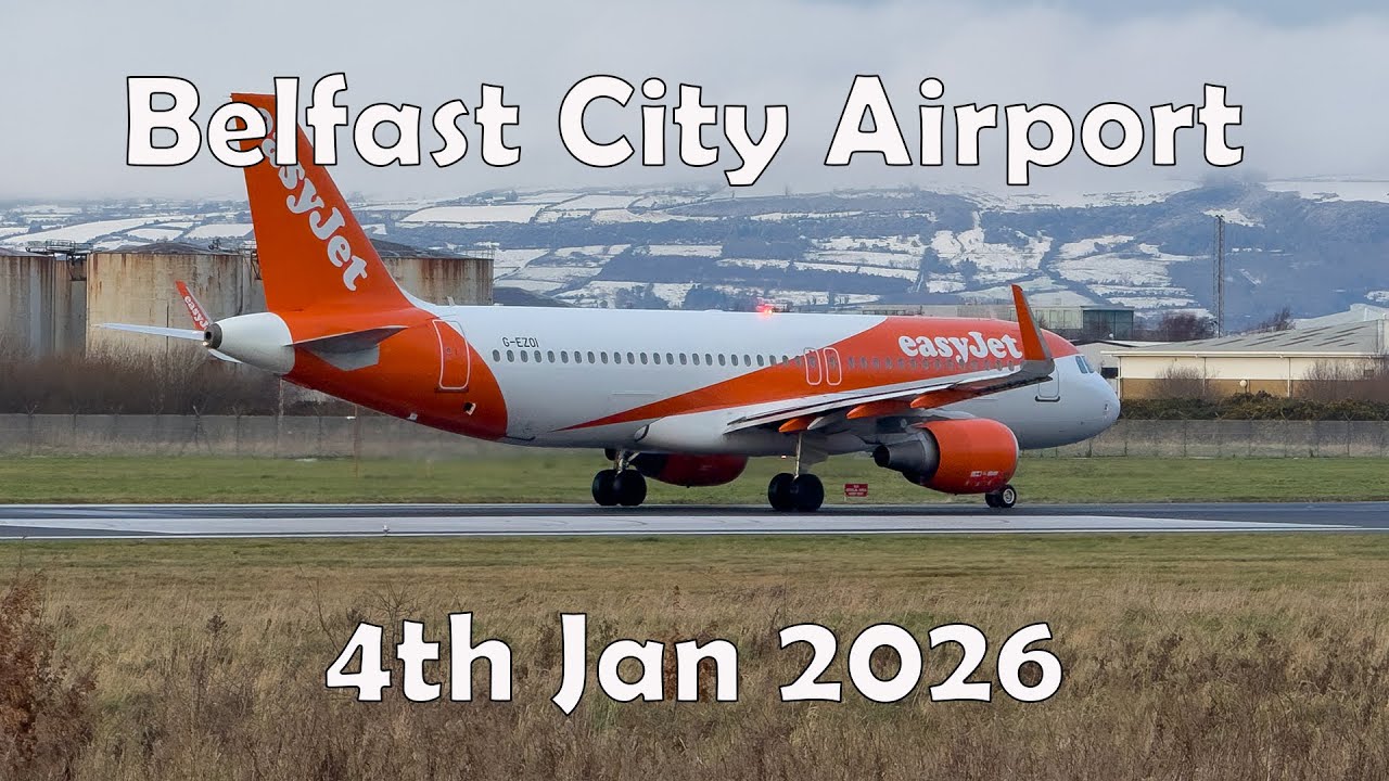 Ice Cool Action @ Belfast City Airport : 4th January 2026