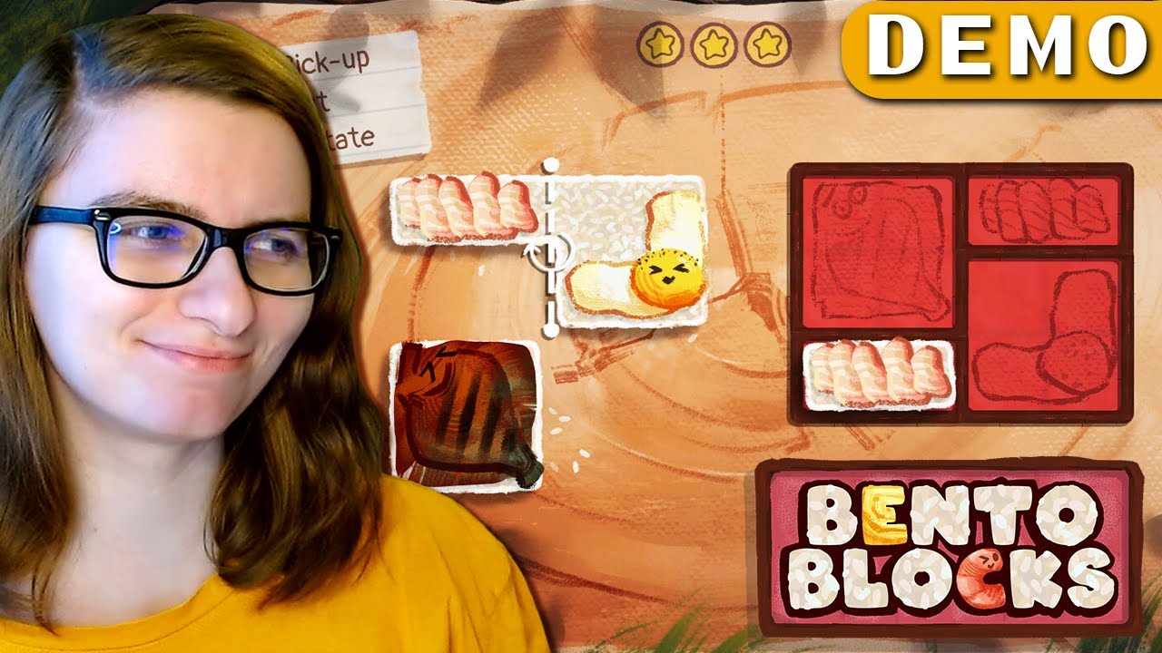 Dieses COZY PUZZLE-Spiel lässt mich JAPANISCHE ZUTATEN sortieren | 🍱 Bento Blocks Deutsch