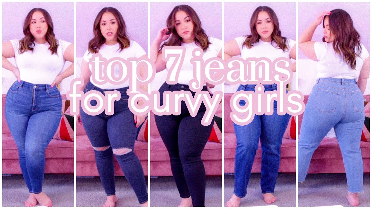 BEST JEANS FOR CURVY WOMEN | My Top 7 Favorite Jeans