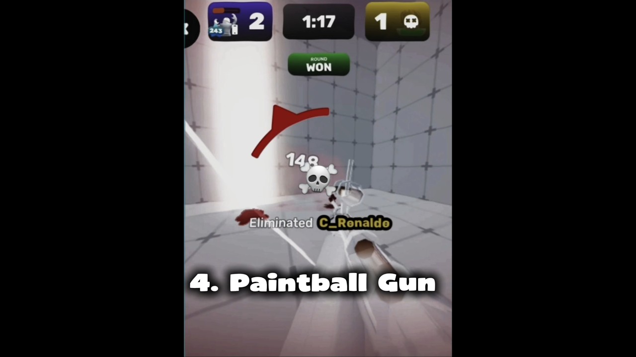Best weapons in ROBLOX RIVALS #roblox #rivals #gaming #handtremor