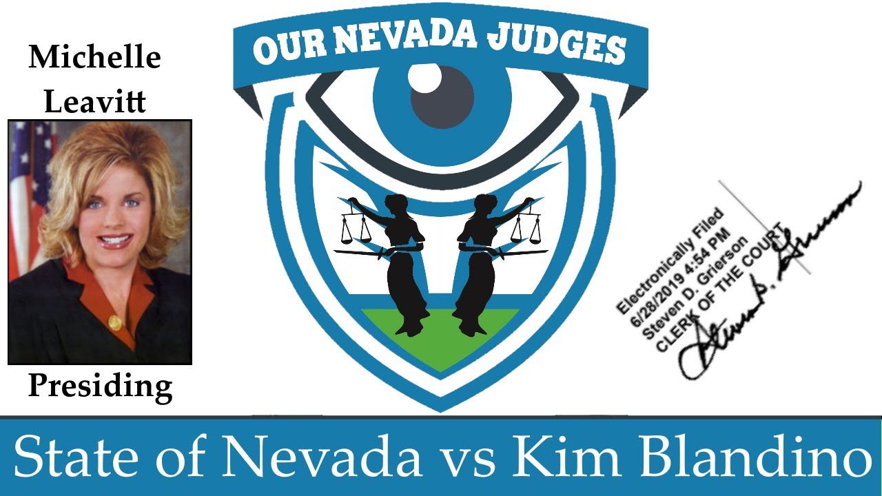 Event: The State of Nevada vs Kim Blandino