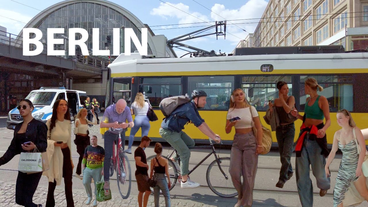 Alexanderplatz + Alexa Mall 🇩🇪 Walk Berlin Germany 2023