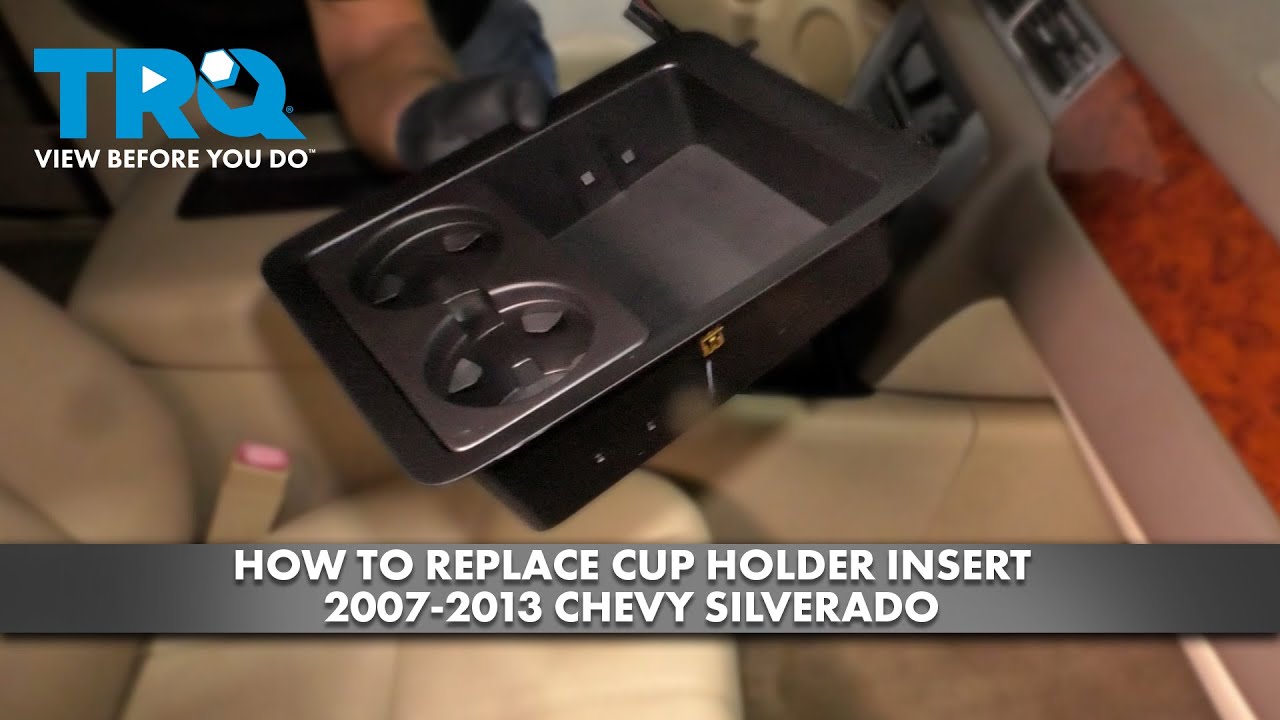 How to Replace Cup Holder Insert 2007-2013 Chevy Silverado