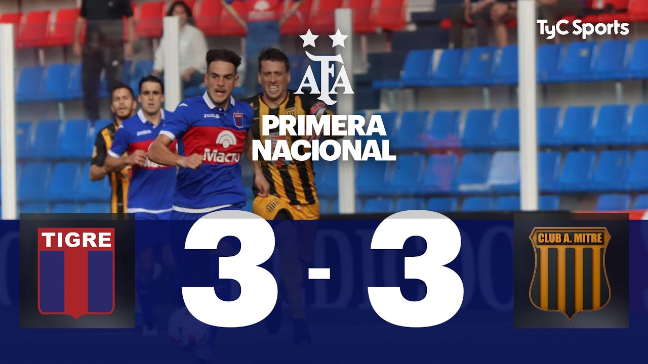 Tigre 3-3 Mitre (SdE)| Primera Nacional