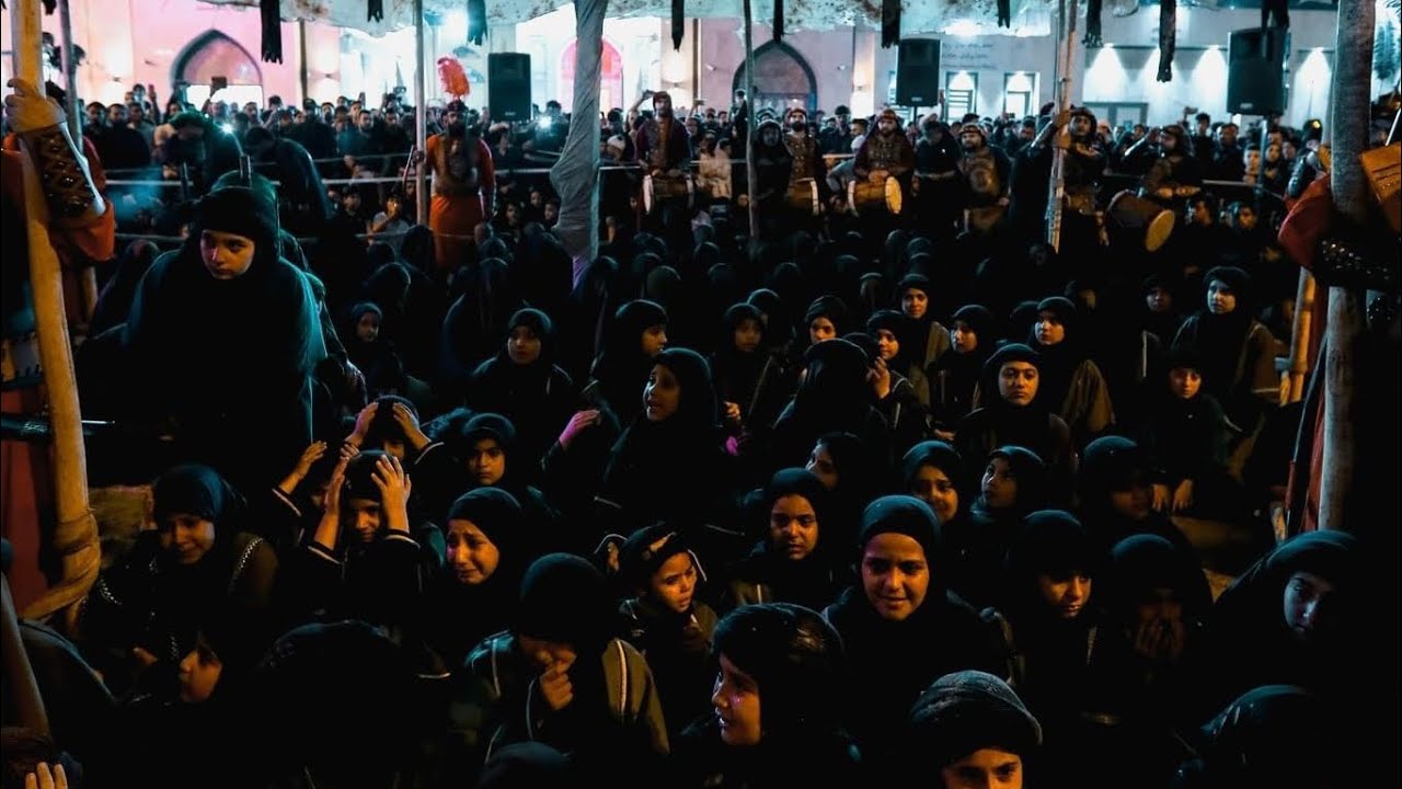 تشبيه ليلة الحادي عشر  - بعض الالام التي مرت على آل بيت النبوه - عزاء الجواهرية - الكاظمية المقدسة