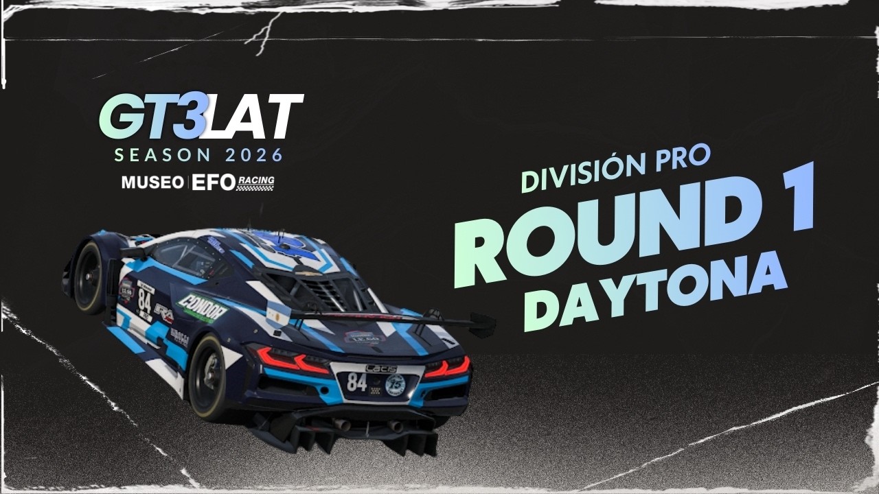GT3LAT | División PRO | Daytona International | Round 1