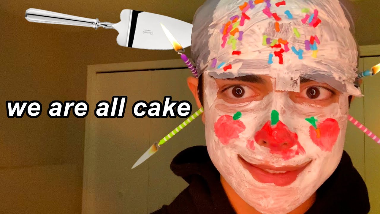 turning myself into cake :/