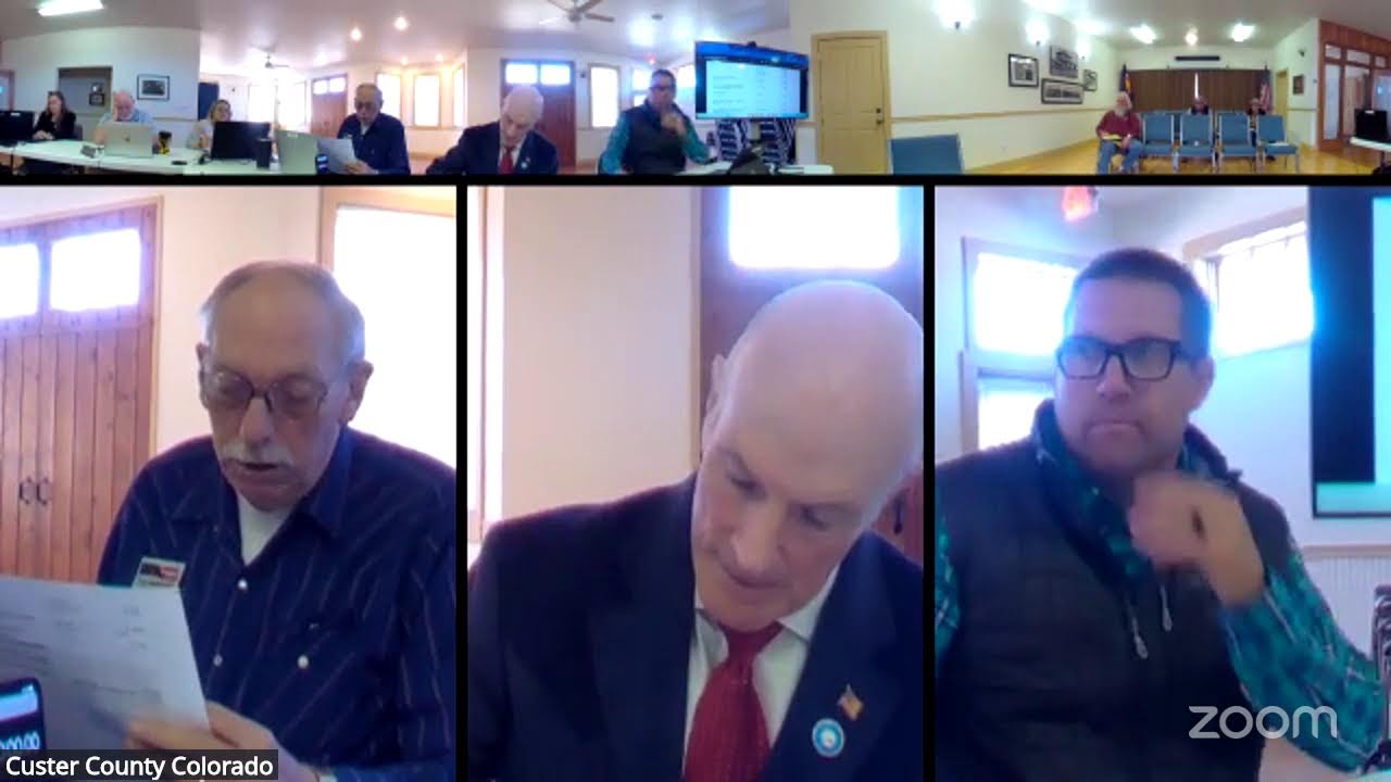Custer County BOCC Meeting 1-21-2026