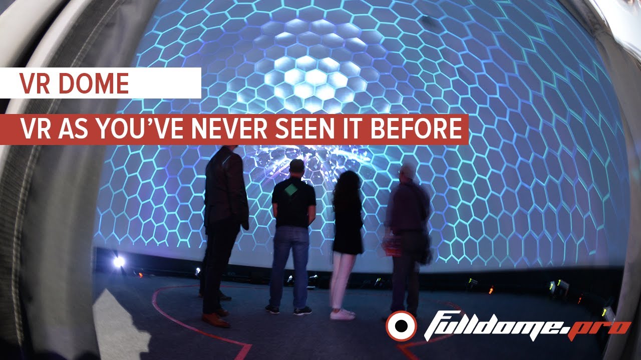The world’s first VR dome with low screen technology