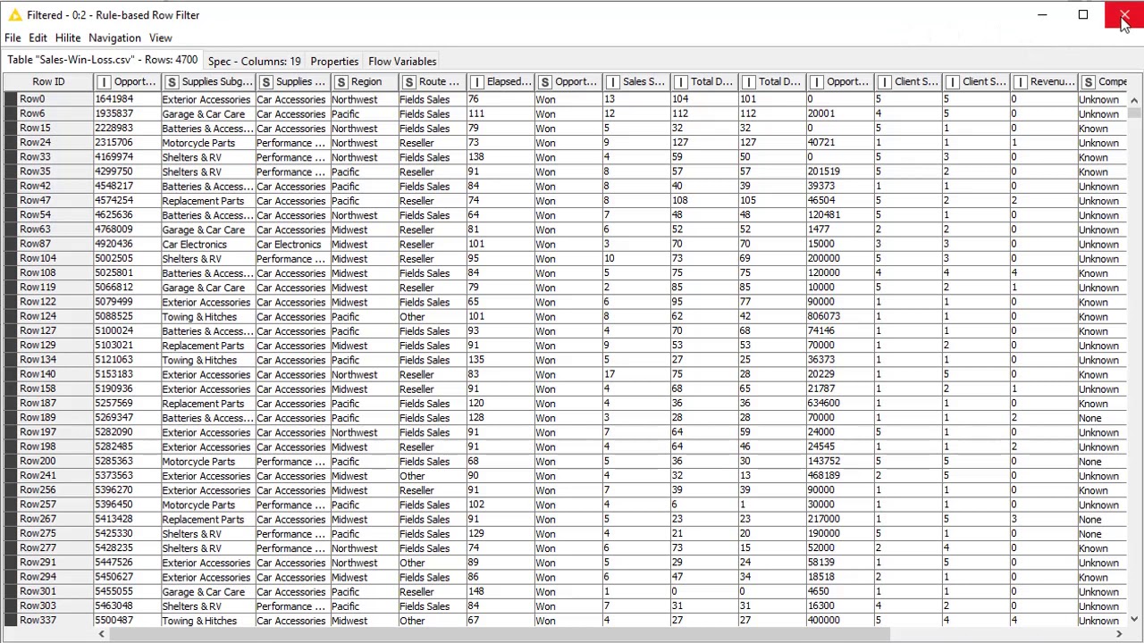 KNIME Introduction Part 12   Filters and Splitters