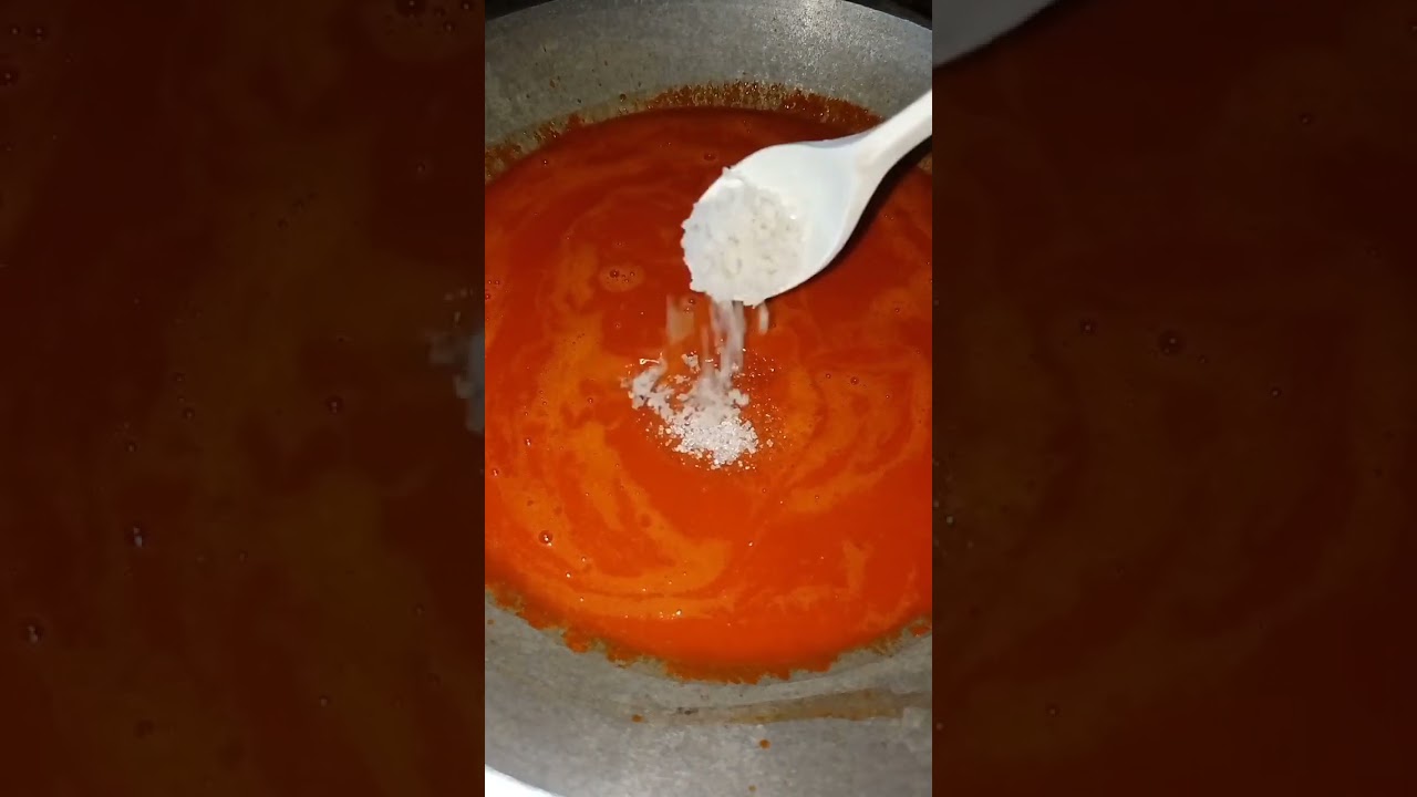 Cara membuat saus cabe