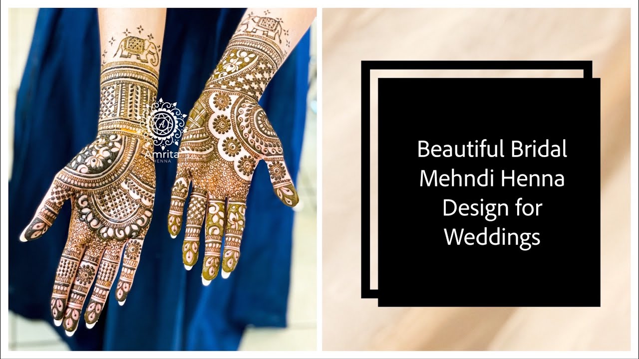 STEP BY STEP BRIDAL MEHNDI RAJASTHANI DULHAN MEHANDI DESIGN