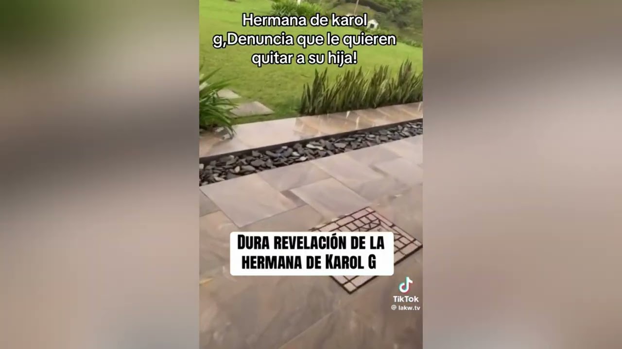 Hermana de karolg conocida como la bichota,denuncia que su ex le quiere quitar a su hija😱😪😪😪