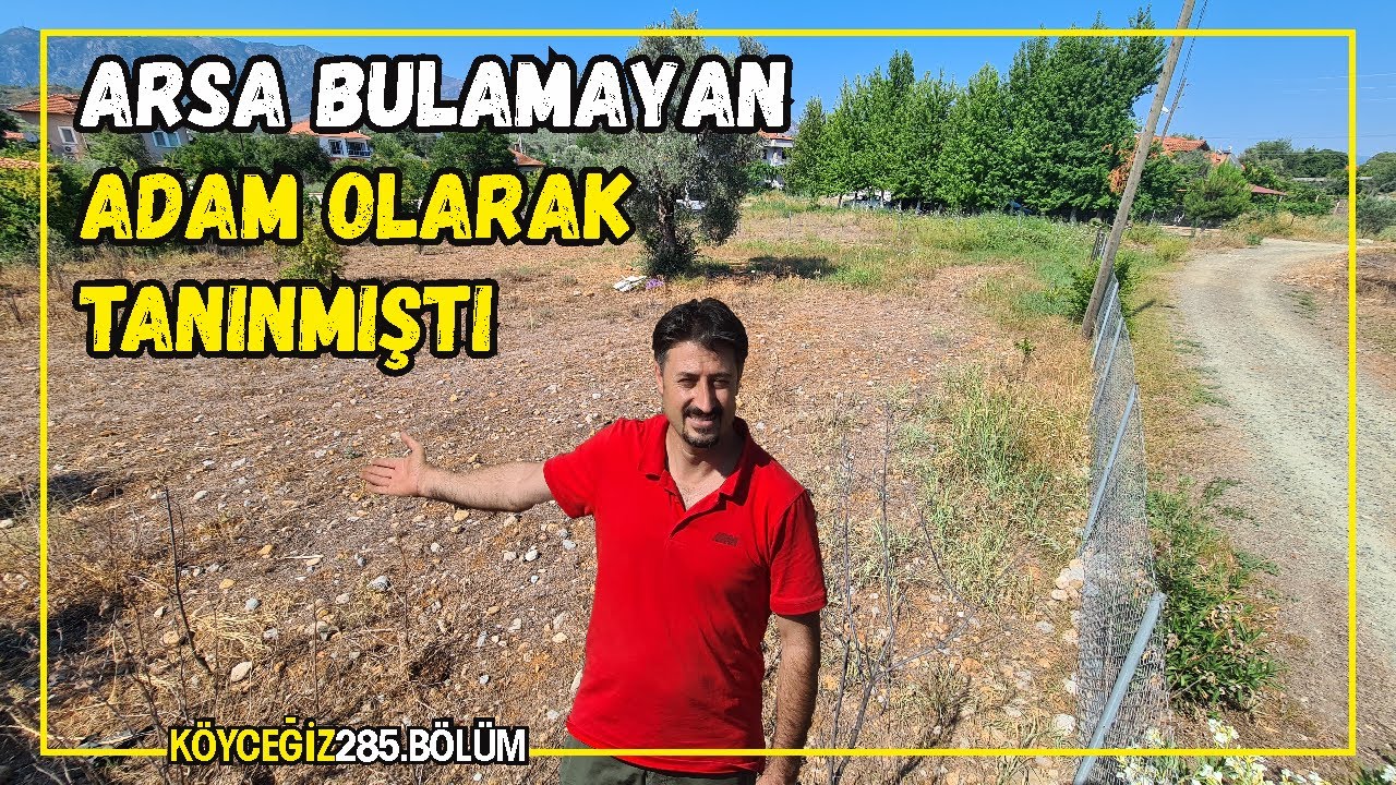 Uzun zaman sonra bu köyde arsayı buldu, müstakil ev yapacak.