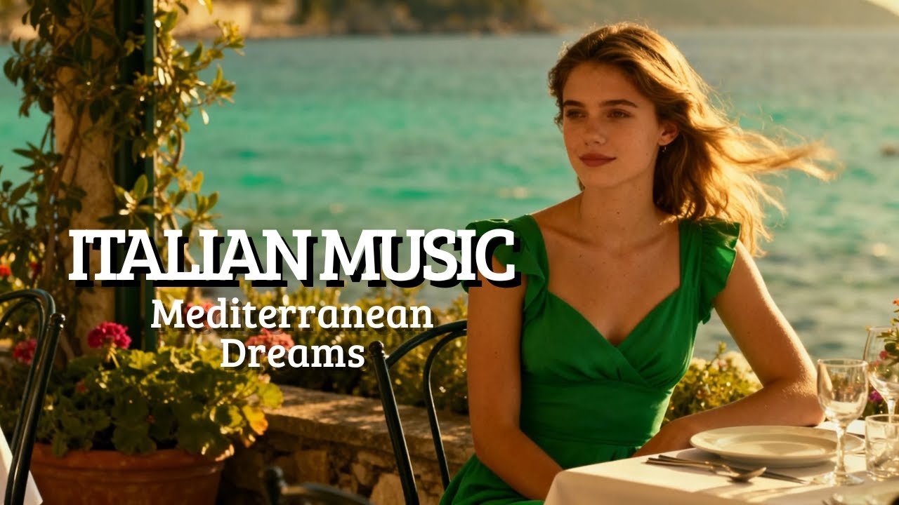 Italy Relaxing Ambience 🎶 2+ Hours Soothing Italy Soundscape Italian Riviera Views