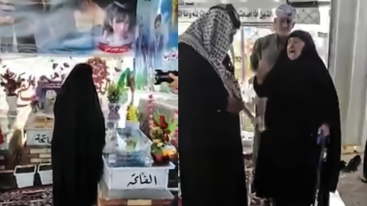 ابو الاولاد الاربعه يم قبر اولاده دخلت عليه حجيه   من البجي مقطع يفطر القلب فاجعة البصره