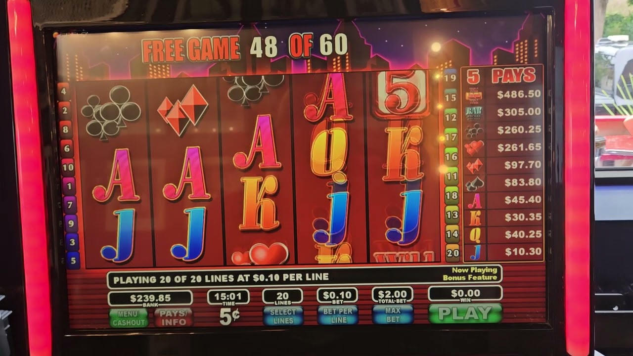 Capri fun, big win on Big City 5's Bonus