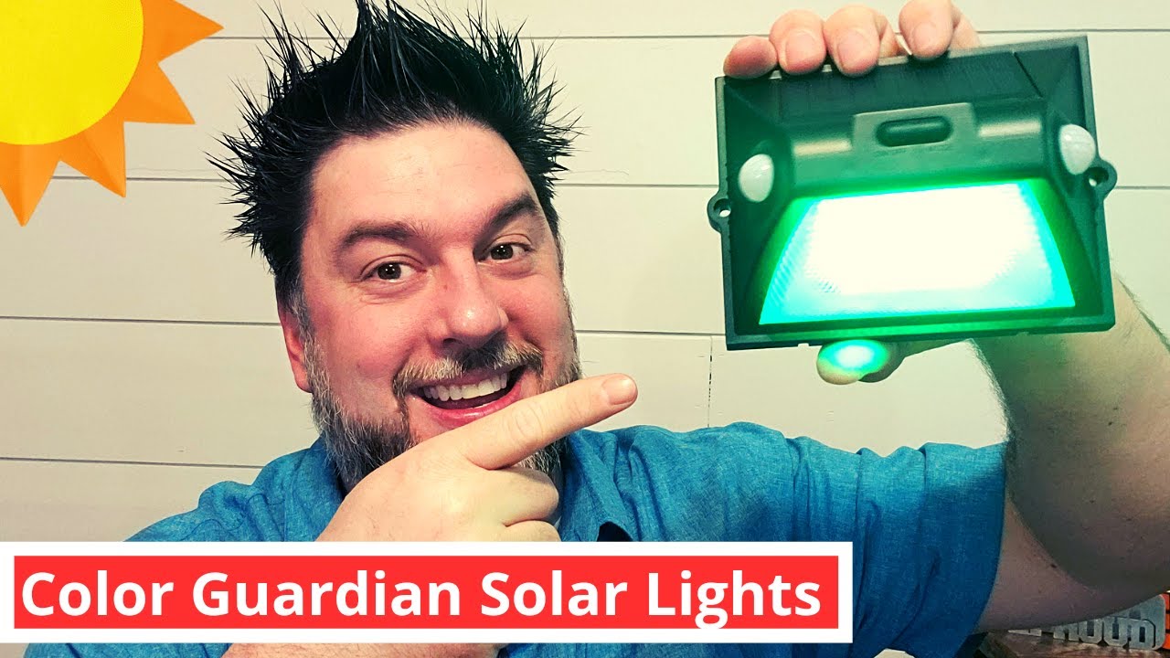 Обзор солнечного светильника Color Guardian. #ColorGuardian [269]