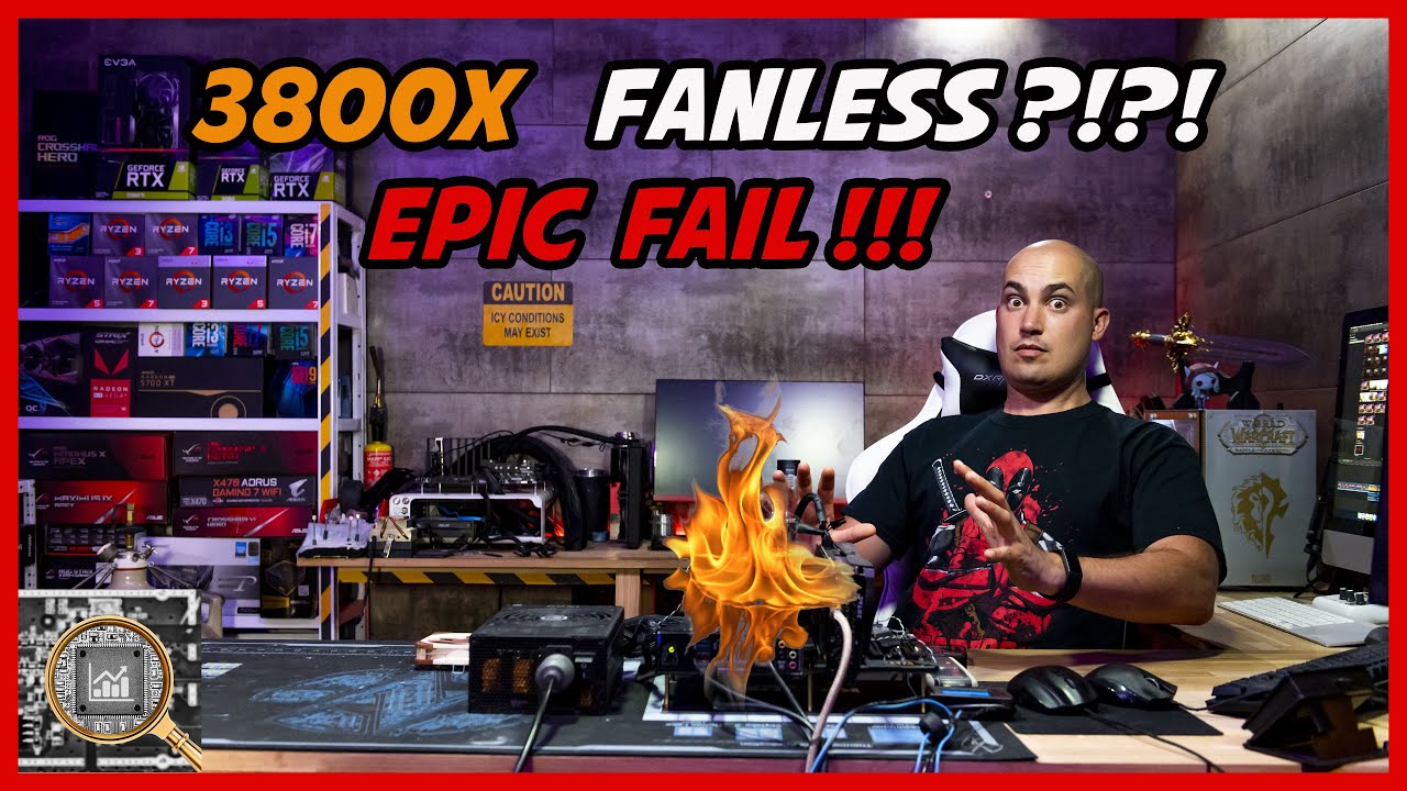 Fanless duel: AMD Ryzen 3800X Vs Intel i7 10700K in 1080p 144Hz Gaming
