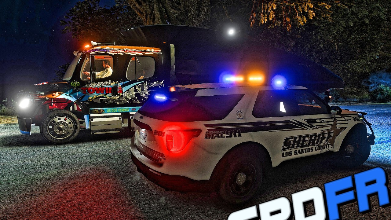 🚔 GTA 5 LSPDFR | Субботний патруль шерифа | Реалистичные действия правоохранительных органов!
