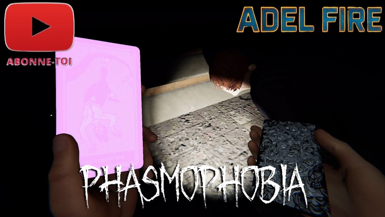 Phasmophobia : bordel je vais jamais avoir cette carte du pendu de 💩😡😡😡