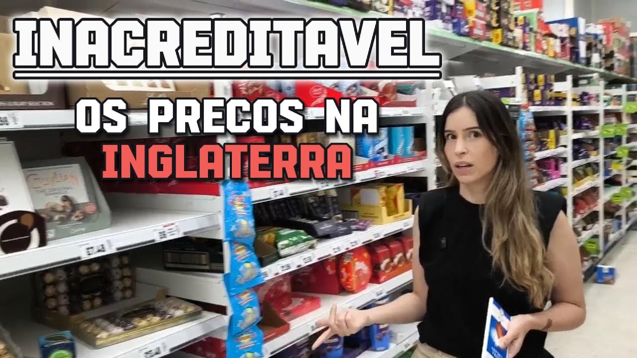 Quanto custa fazer compras na Inglaterra?