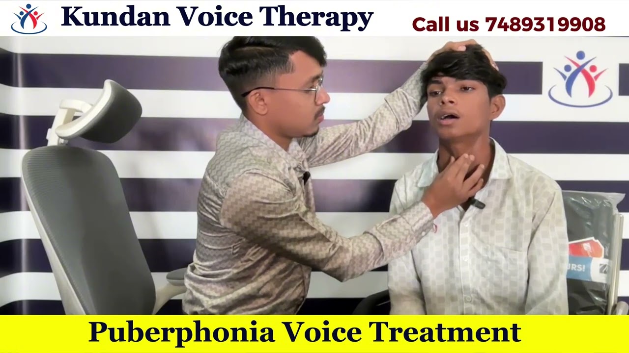 Puberphonia Voice Treatment | High Pitch Voice Problem | How To Change Female To Male |