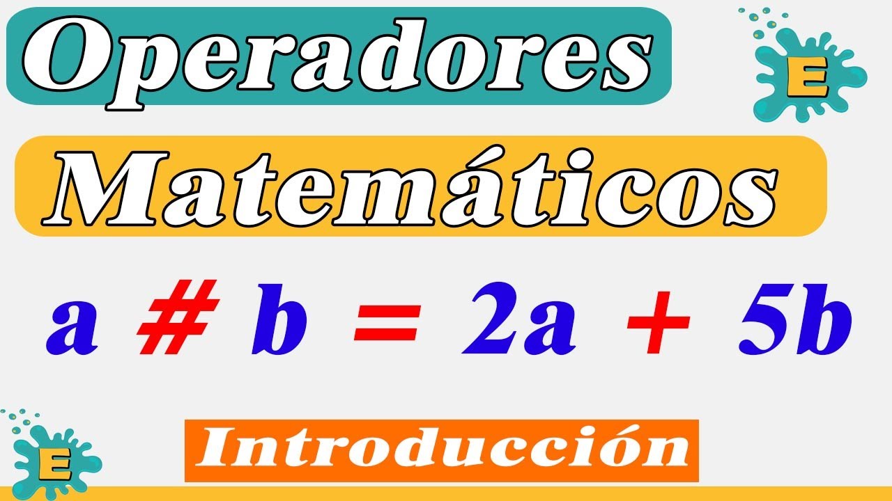 🛑Operadores MATEMÁTICOS ||Introducción