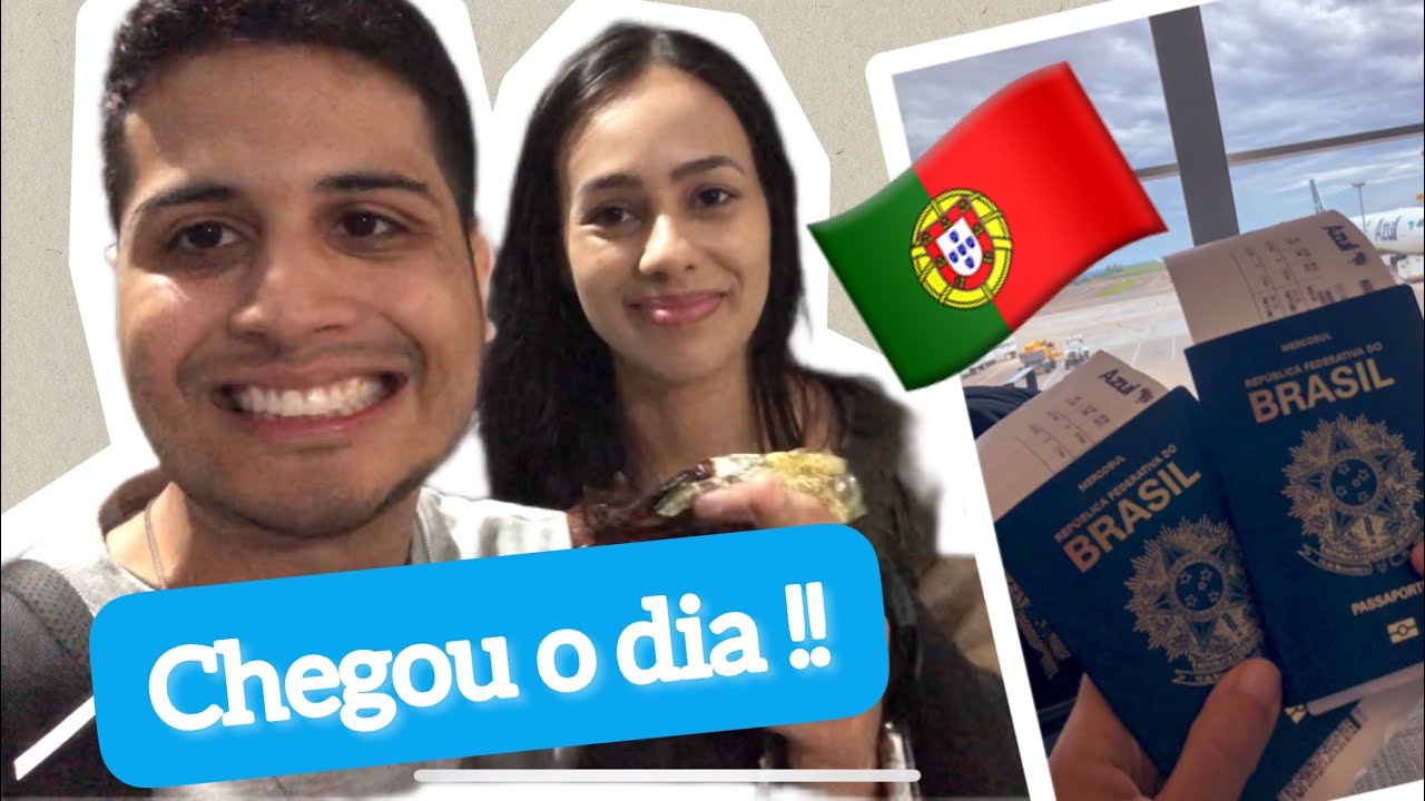 Chegou o dia da nossa VIAGEM para PORTUGAL 🇵🇹