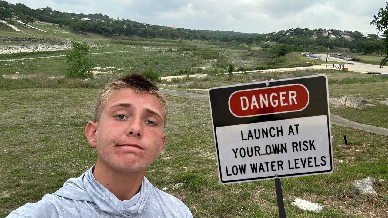 Canyon Lake is Almost Gone