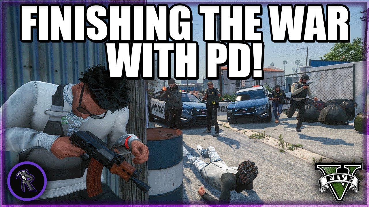 Episode 15: FINISHING THE WAR WITH PD | GTA RP | Grizzley World Whitelist