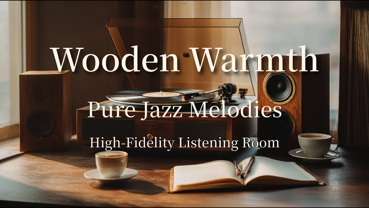 Wooden Warmth: Pure Jazz Melodies in a High-Fidelity Listening Room