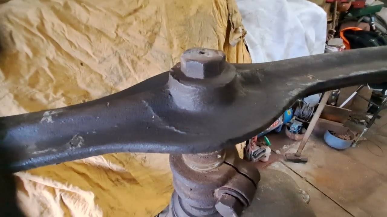 Denbigh no.6 fly press restoration 1