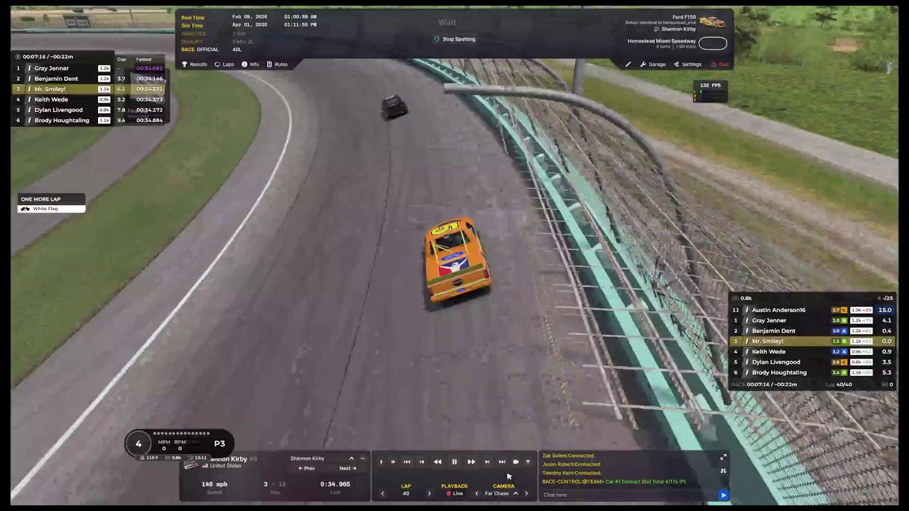 Iracing! Oval Racing! W/ Mr. Smiley!