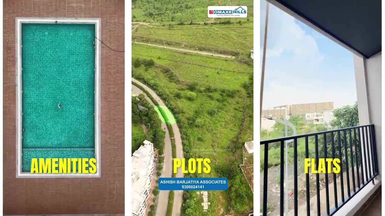 Live the Elevated Life at Omaxe Hills, Indore | Premium Plots, Flats & Luxury Amenities