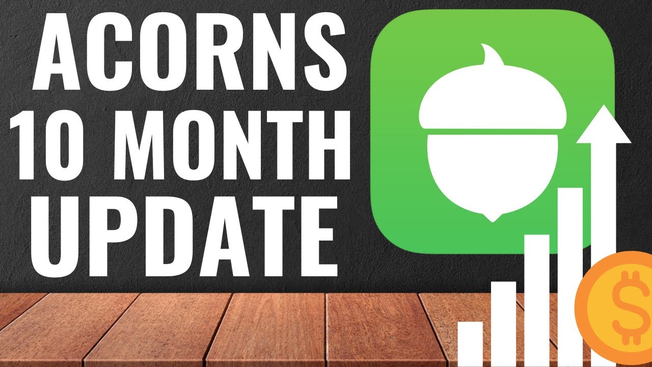Обновление инвестиционного портфеля Acorns Invest (за 10 месяцев) - инвестиции по 20 долларов в н...