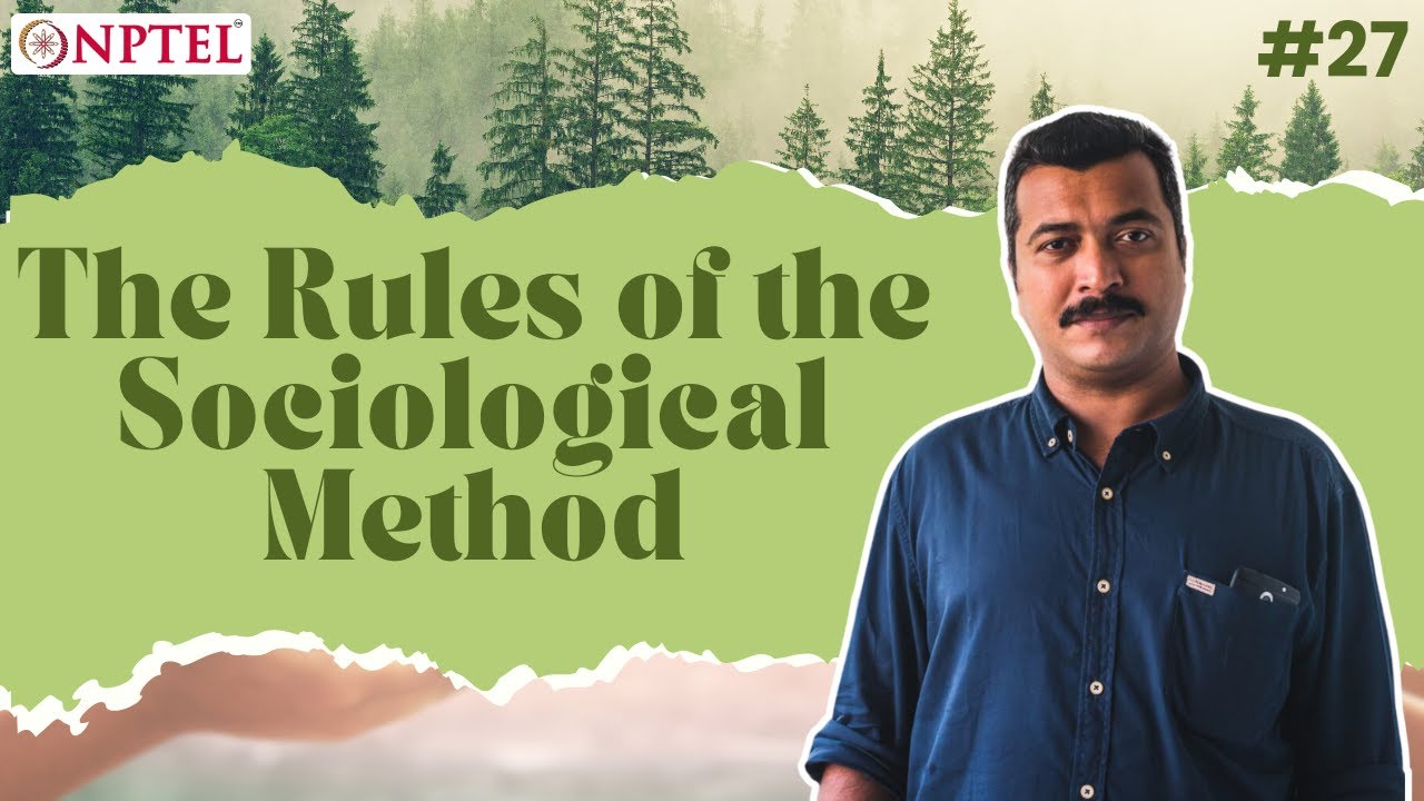 #27 The Rules of the Sociological Method | Classical Sociological Theory