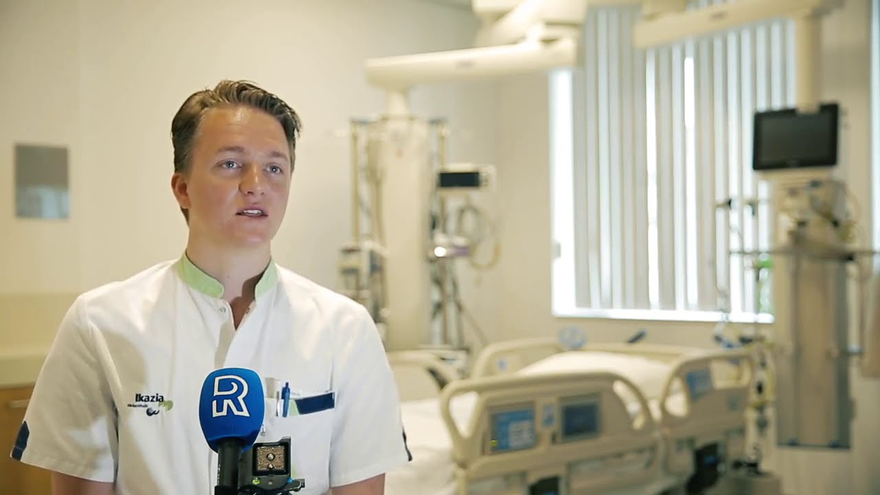 Achter de schermen op de Corona IC in het Ikazia Ziekenhuis- reportage RTV Rijnmond aflevering 1