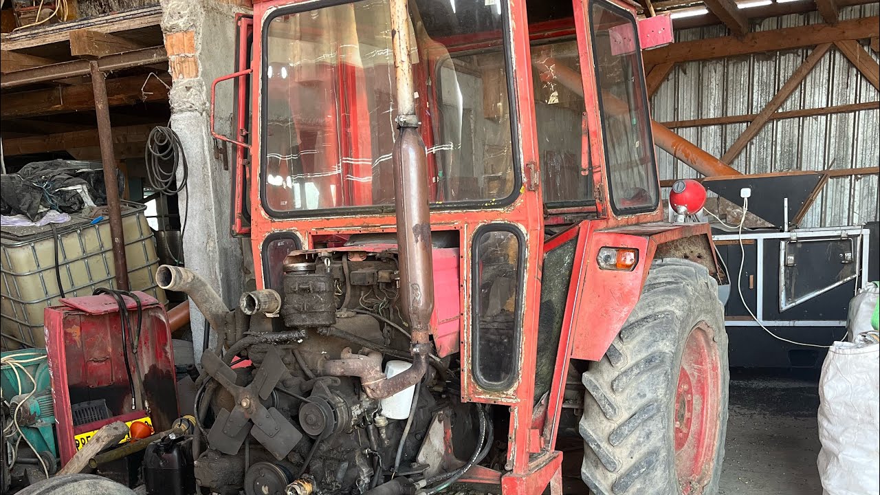 Continuăm reparația la tractorul UTB 445