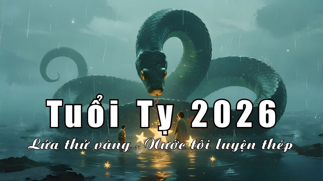 Tuổi Tỵ 2026 - Lửa thử vàng - Nước tôi luyện thép