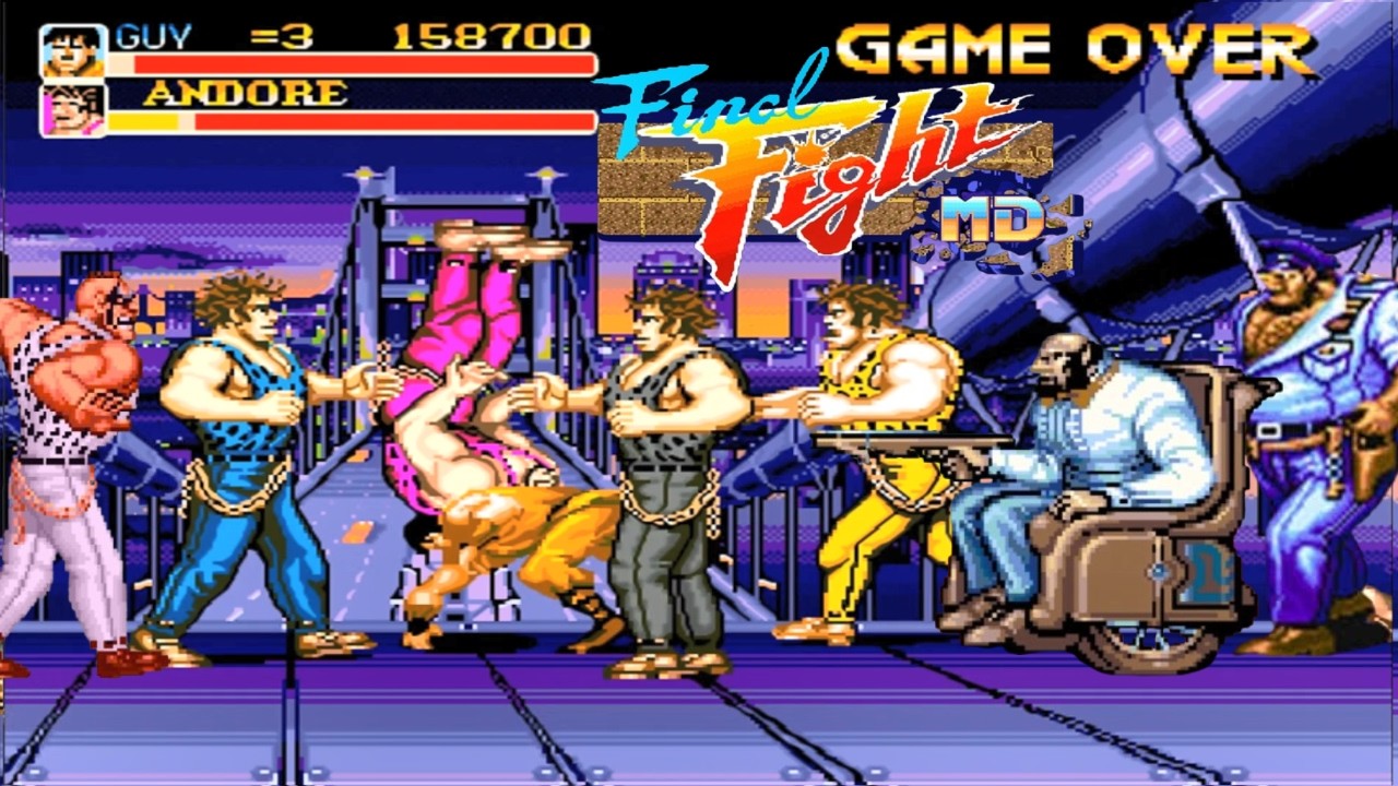 Final Fight MEGA DRIVE Survivor Mode -GUY-