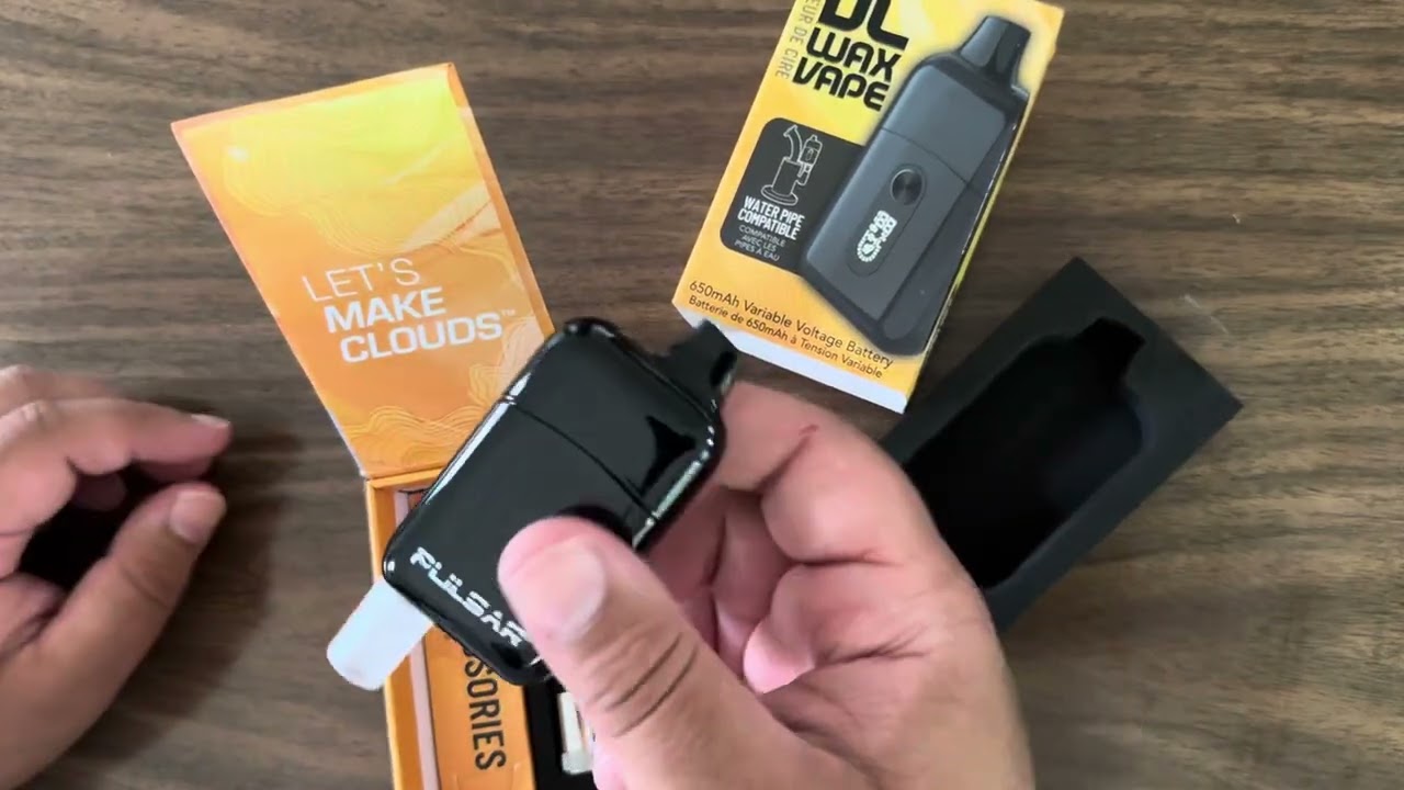 Pulsar DL wax vape unboxing