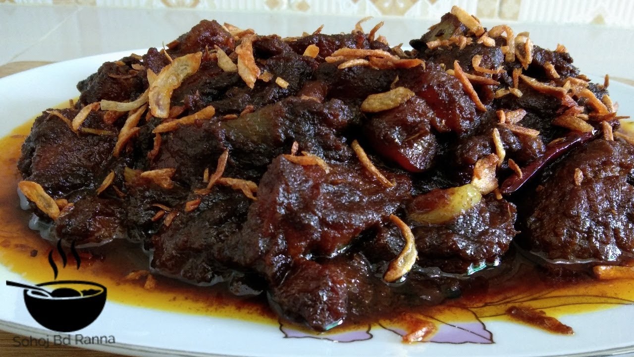 গরুর কালা ভুনার সহজ এবং পারফেক্ট রেসিপি।। চট্রগ্ৰামের ঐতিহ্যবাহী গরুর কালোভুনা।।