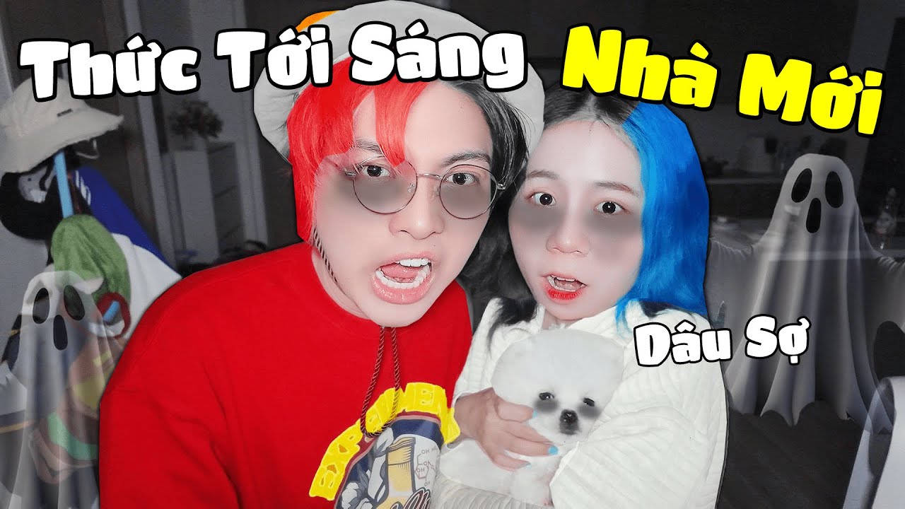 KAIRON SIMMY VÀ BÉ DÂU THỨC TỚI 5H SÁNG TẠI NHÀ MỚI 😨