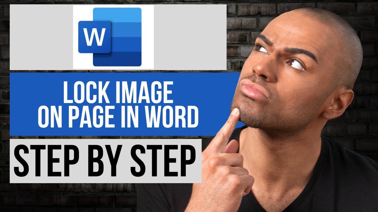 How to Lock Image on Page in Word | Step by Step Word Tutorial