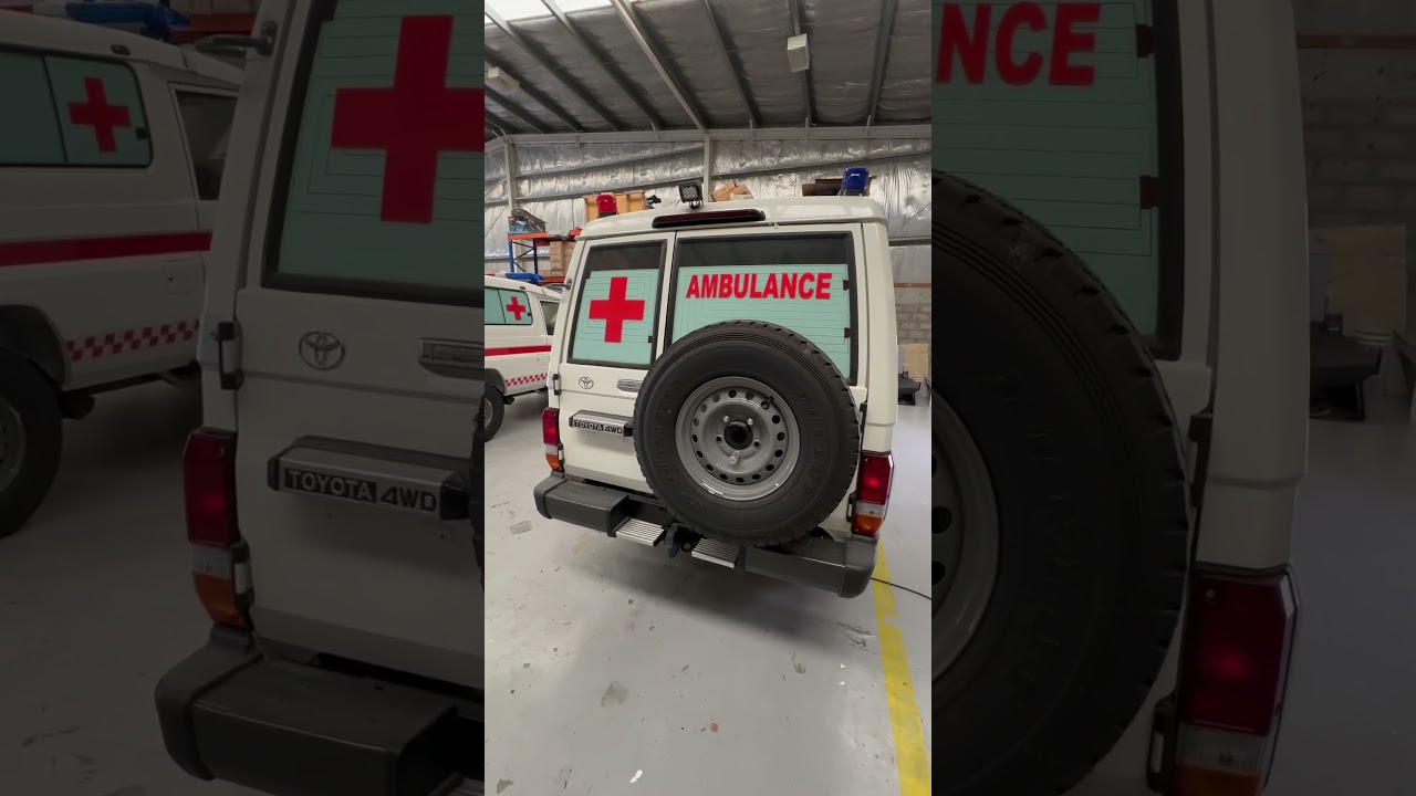 LC 78 Toyota Land Cruiser Ambulance Manufacturer Factory in Dubai