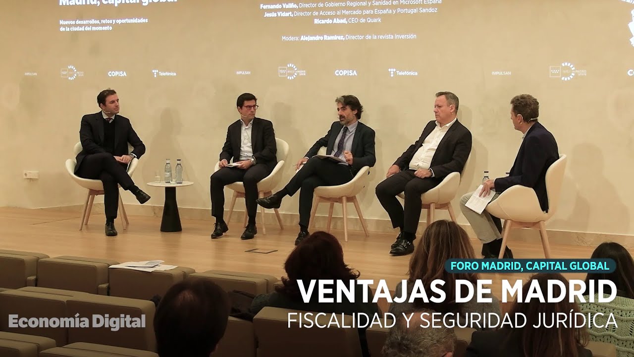 Madrid capta inversiones de 10.000 millones hasta 2030 en centros de datos