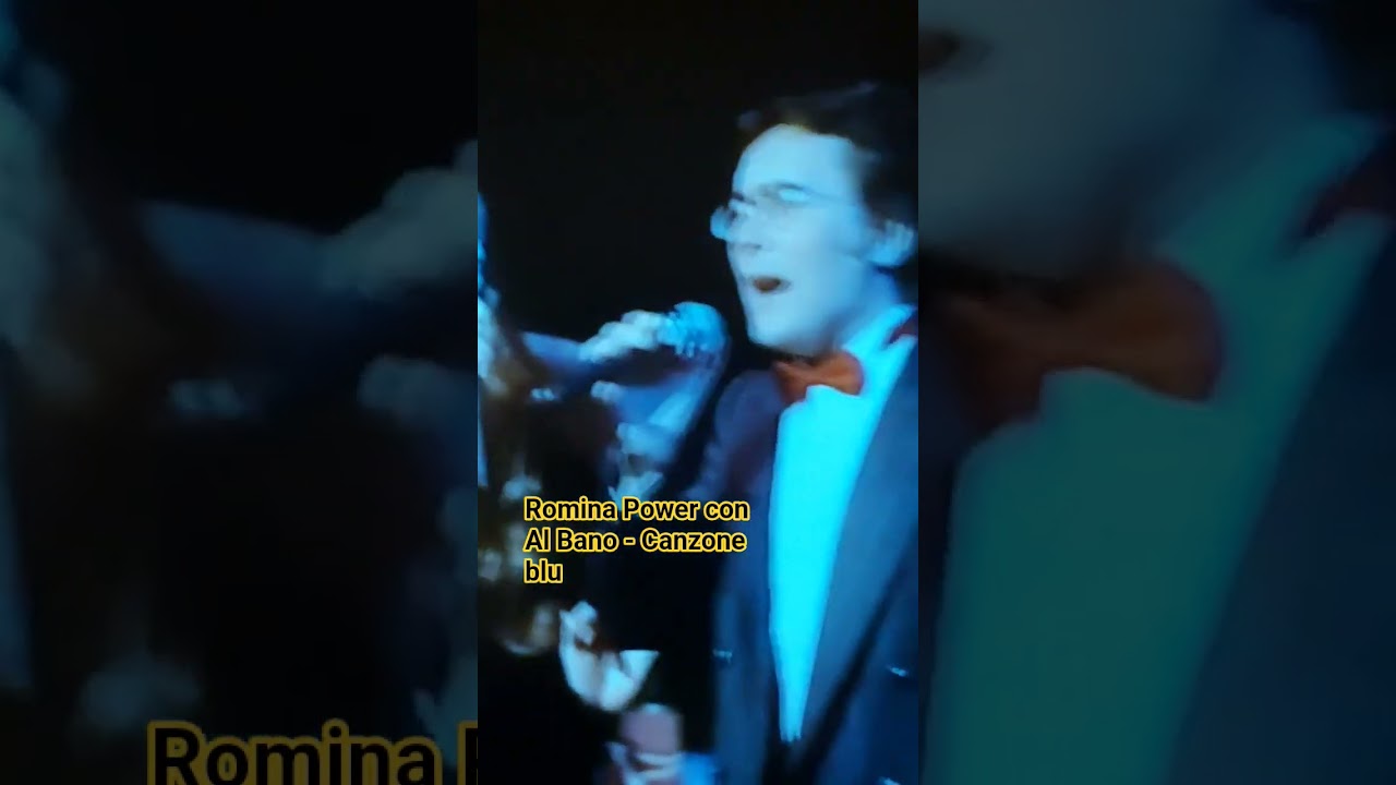 ROMINA POWER con AL BANO - CANZONE BLU (LIVE 1984)